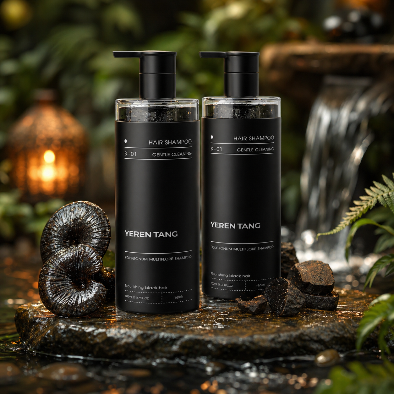 Yerentang White to Black Shampoo