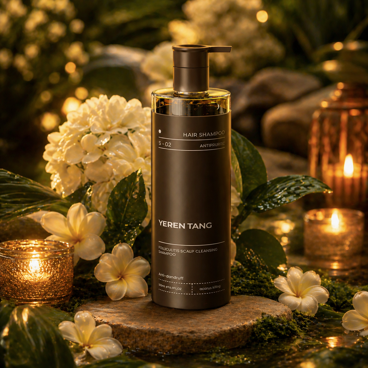 Yerentang  Folliculitis shampoo