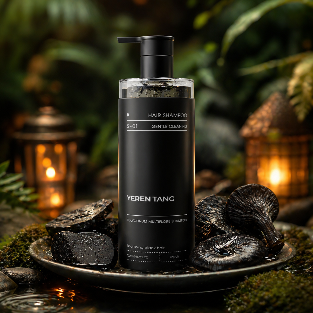 Yerentang White to Black Shampoo