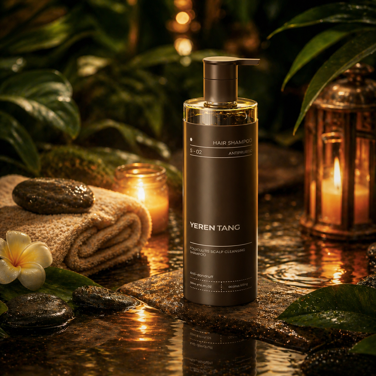Yerentang  Folliculitis shampoo