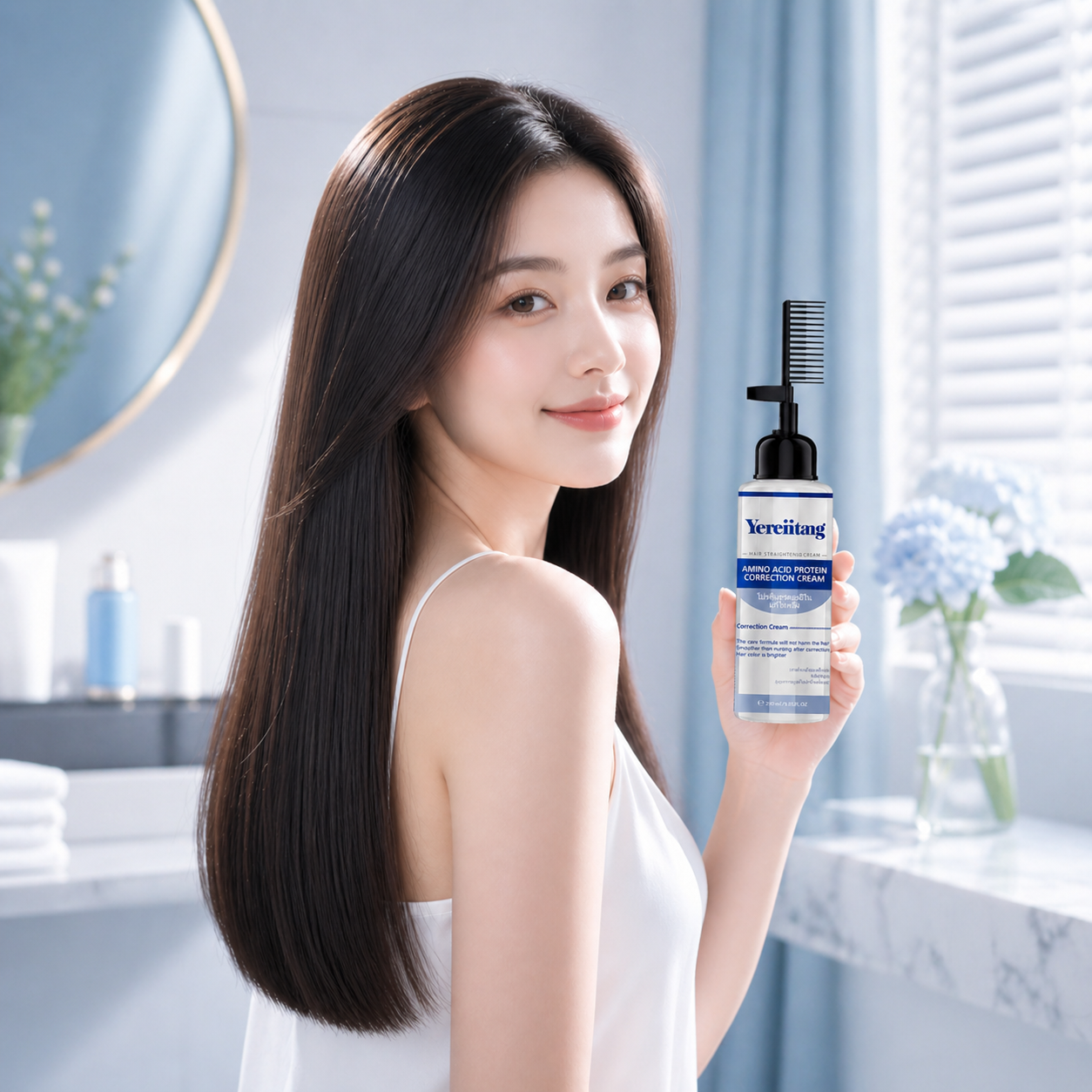Yerentang hair straightening cream