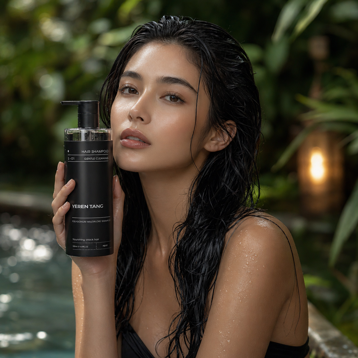 Yerentang White to Black Shampoo